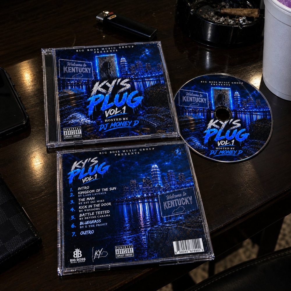 KY's Plug Vol. 1 CD — signed copy