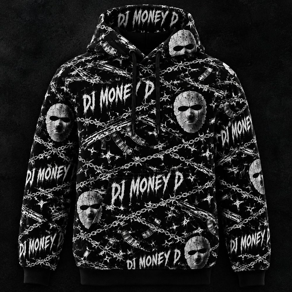 All Over DJ Money D Hoodie